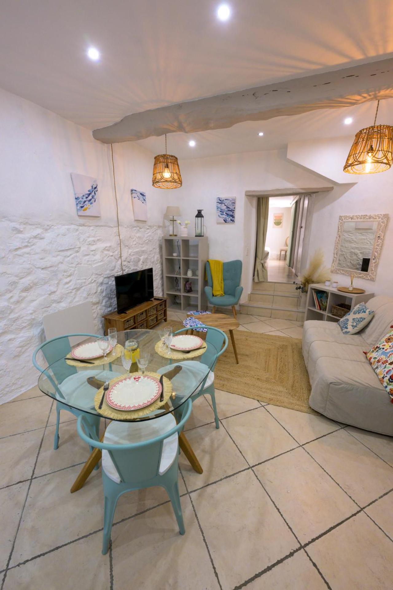 Cosy Flat In The Heart Of Valbonne Village Bagian luar foto